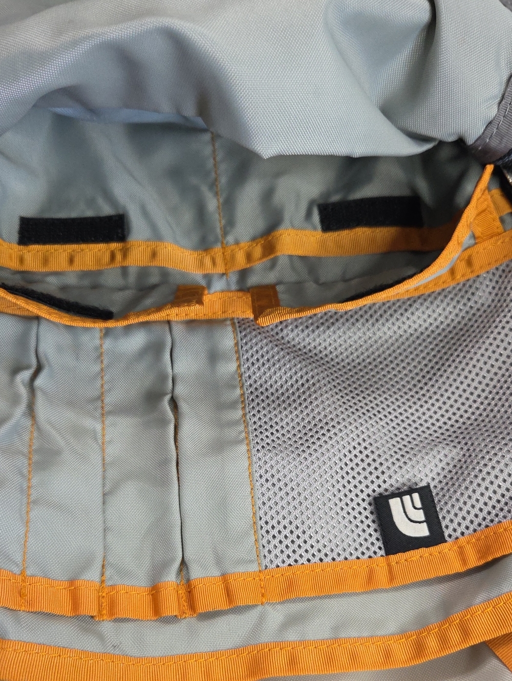 The North Face Isabella Light Blue and Gray Backpack - Picture 10 of 16